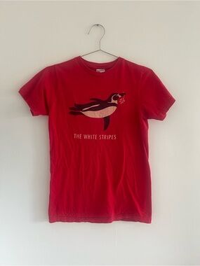vintage White Stripes tee